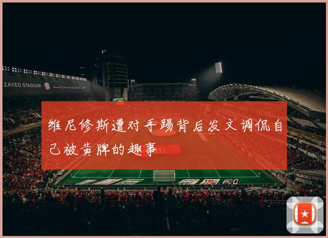 维尼修斯遭对手踢背后发文调侃自己被黄牌的趣事